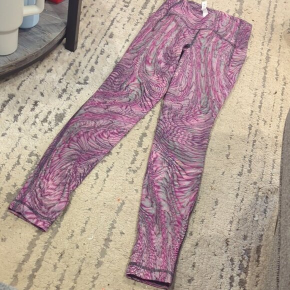 Lululemon Swift Speed High-Rise Tight 28" Dimensional Sonic Pink Multi - Picture 10 of 10